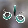 Sterling Silver Turquoise Jewelry Set