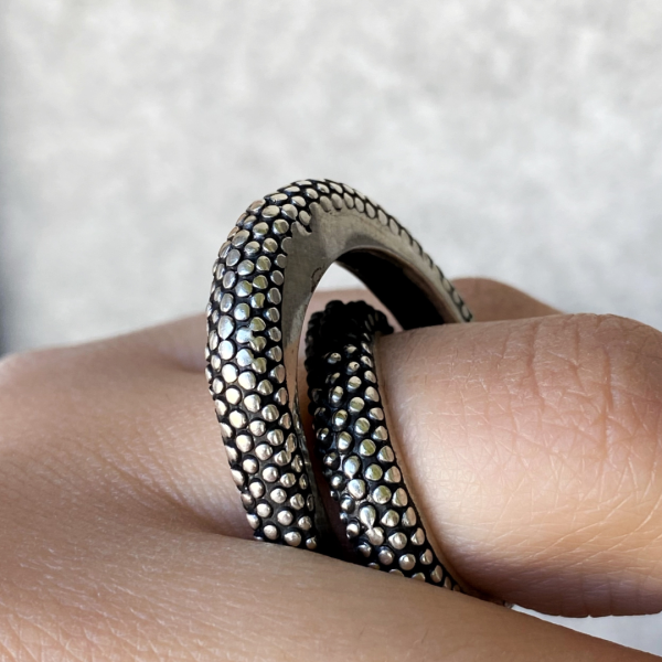 Sterling Silver Spiral Wrap Ring