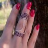 Armenian Taraz ring Sterling silver 925