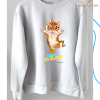 Sweatshirt "Life is kayf" by ArakeLiana Art