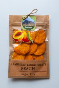 Armenian dried fruits peach