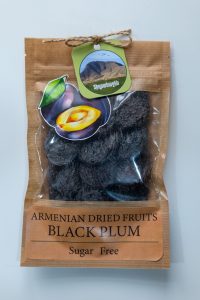 Armenian dried black plum , natural