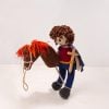 David of Sassoun Crochet Doll