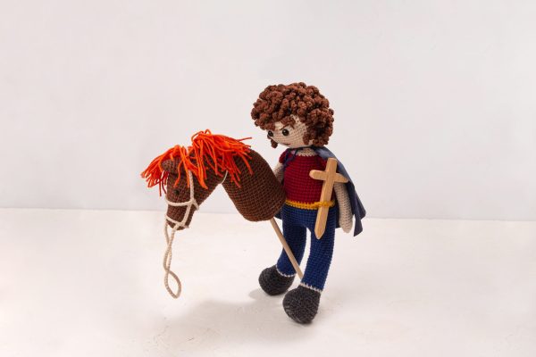 David of Sassoun Crochet Doll