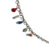 Tricolor Necklace with Natural Gems