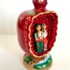 Wooden Pomegranate with Dolls