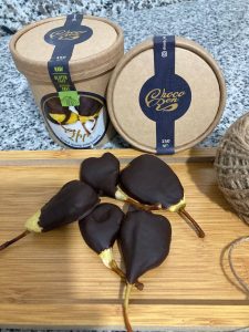 Dried Pear With Bitter Chocolate – FREE SHIPPING