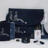 Dark Blue Accessories Set with Armenian Bird Letter "A"