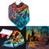 "Shushi" Silk Scarf