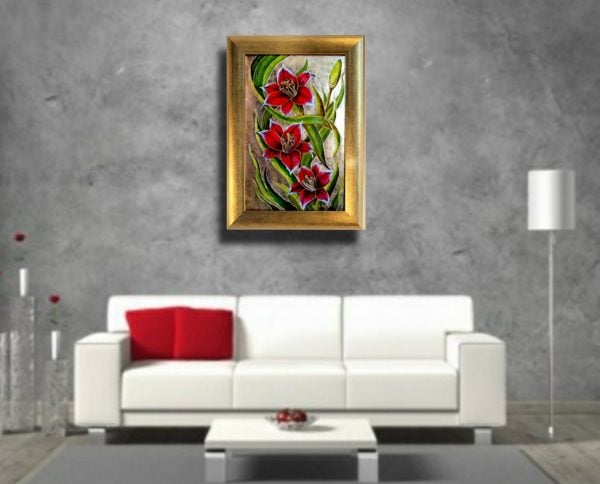 "Red Lilies"