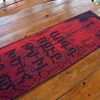 "Red Alphabet" Table Cloth