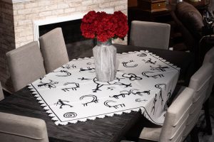 Table Cloth “Rock Painting”