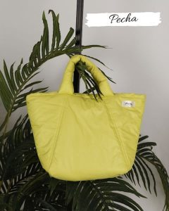 Lemon yellow bag