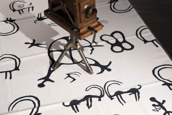 "Rock Painting" Table Cloth