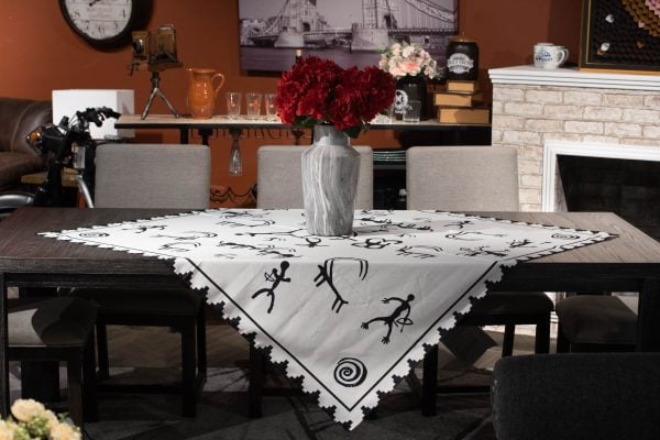 "Rock Painting" Table Cloth