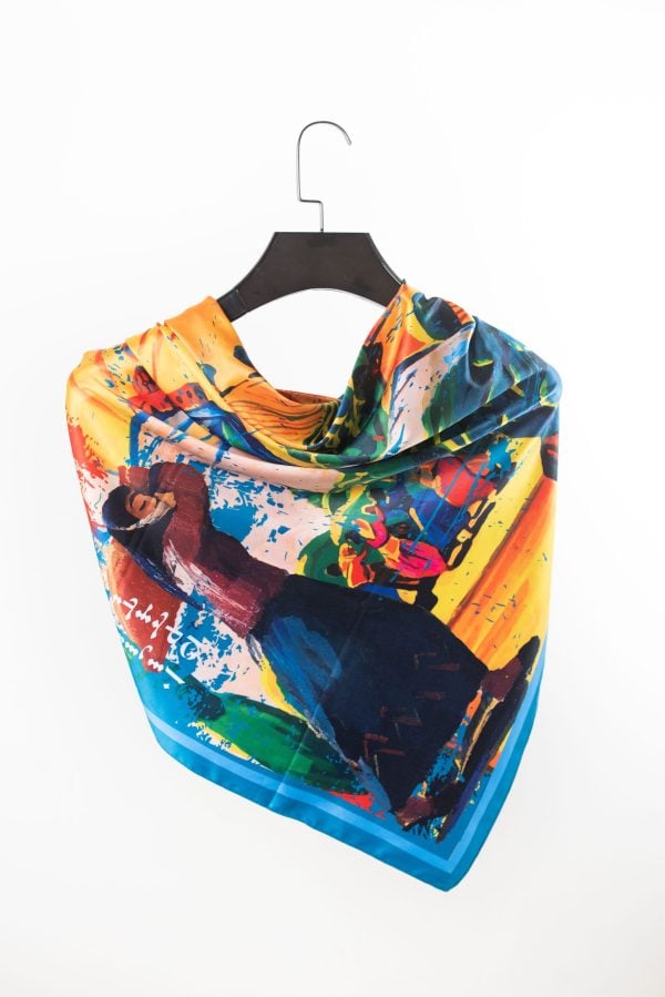 "When I Say Armenia" Silk Scarf