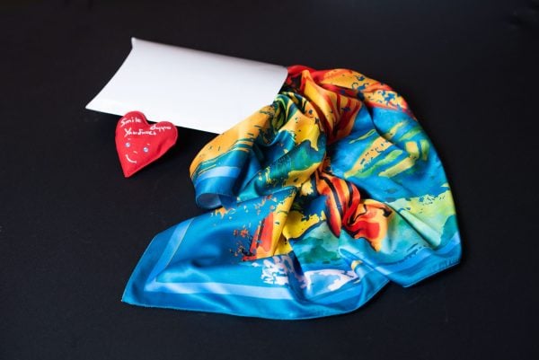 "When I Say Armenia" Silk Scarf