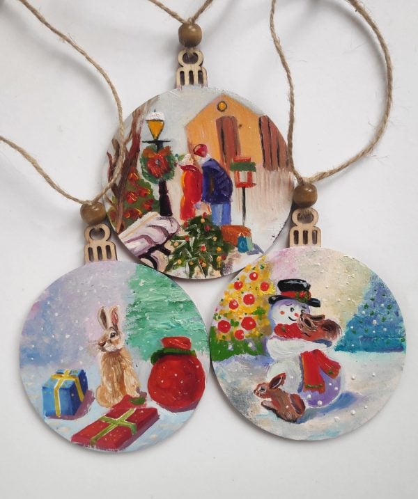 Christmas Ornaments (Set of 3)