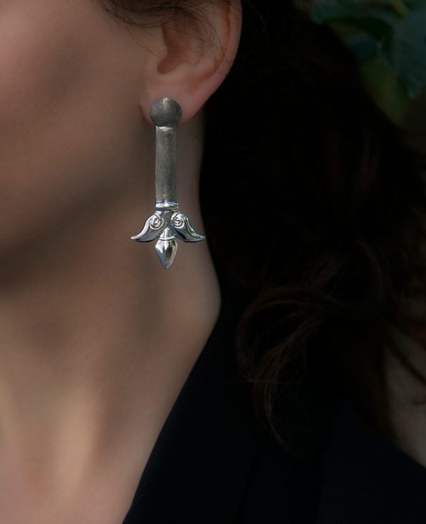 "Aphrodite" Sterling Silver Earrings