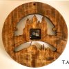 "Saint Etchmiadzin & Ararat" Wooden Wall Clock