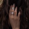 Sterling silver full finger ring "Victoria"