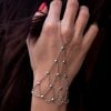 "Constellation" Sterling Silver Hand Chain