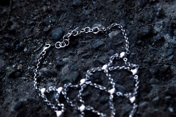 "Constellation" Sterling Silver Hand Chain