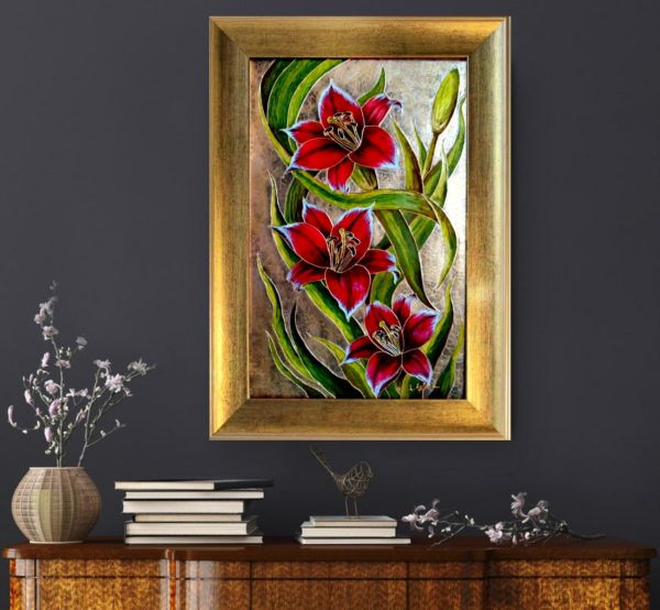 "Red Lilies"