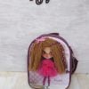 Kids Backpack with Doll Print