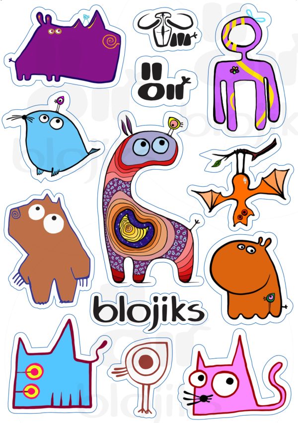 Blojiks Stickers