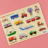 Xaxalove Learning the World - Transportation 1, Cognitive Board Game - Develop Skills and Spark Creativity in Armenian