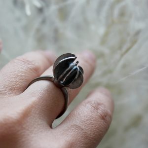 Silver Ring “Grand Bourgeon”