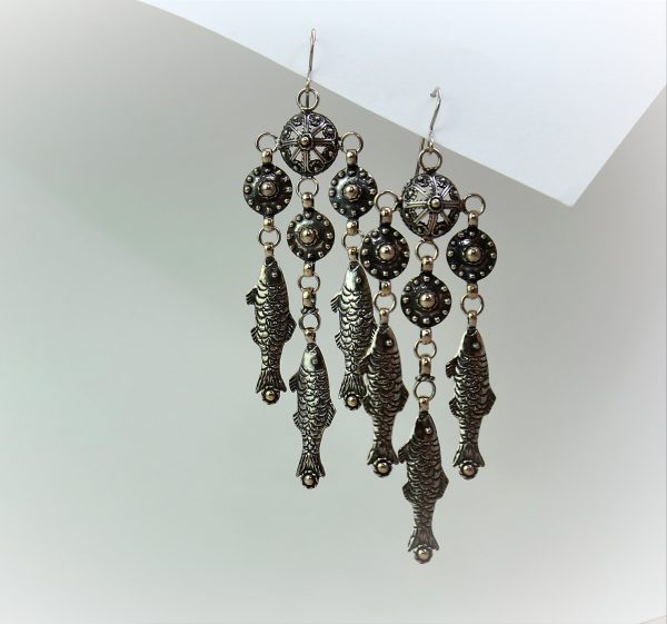 Silver Earrings from the Collection "Van-Vaspourakan"