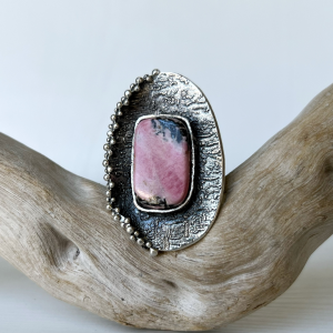 SIlver ring for woman | exclusive jewelry with natural stones