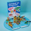 Xaxalove Map and Flags - Educational World and States Board Game in Armenian