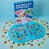 Map and Flags Board Game