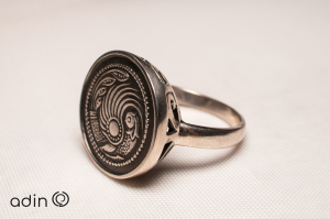“Phoenix” sterling silver ring