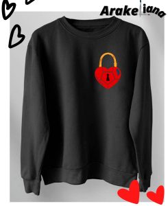 Sweatshirt “Key lock” by ArakeLiana Art