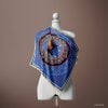 Horse of Artsakh Scarf-Blue