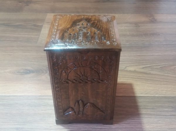 Mount Ararat/Saint Hripsime Church Handcrafted Wooden Box