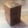 Handcrafted Armenian Wooden Box with Mount Ararat and Etchmiadzin Cathedral, Kitchen Storage Box, Decorative Wooden Box