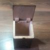 Handcrafted Armenian Wooden Box with Mount Ararat and Etchmiadzin Cathedral, Kitchen Storage Box, Decorative Wooden Box