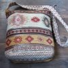 Handmade Shoulder Bag, Armenian Handbag, Ethnic Bag, Cross Body Bag, Carpet Bag, The Wheel of Eternity Bag