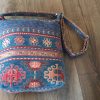 Handmade Shoulder Bag, Armenian Handbag, Ethnic Bag, Cross Body Bag, Carpet Bag, The Wheel of Eternity Bag