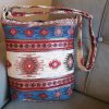 Handmade Shoulder Bag, Armenian Handbag, Ethnic Bag, Cross Body Bag, Carpet Bag, The wheel of eternity Bag