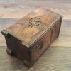 Handcrafted Armenian Wooden Box of Etchmiadzin Cathedral with Mount Ararat and the Eternity Sign, Kitchen Storage Box, Decorative Wooden Box