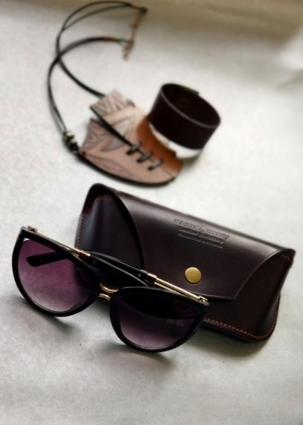 Leather Sunglasses Case