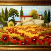 " Landscape with poppies"