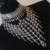 Drop Leaves Statement Necklace