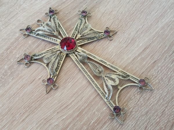 Traditional Armenian Filigree Cross